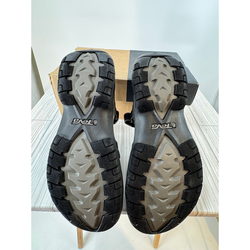 Teva Women's Verra Black Strappy Hiking Sandal Sport Athletic Shoe Size 8 - Picture 4 of 5